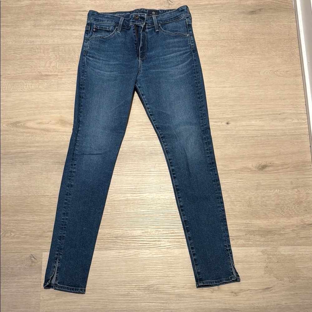AG The Farrah High Rise Skinny Ankle